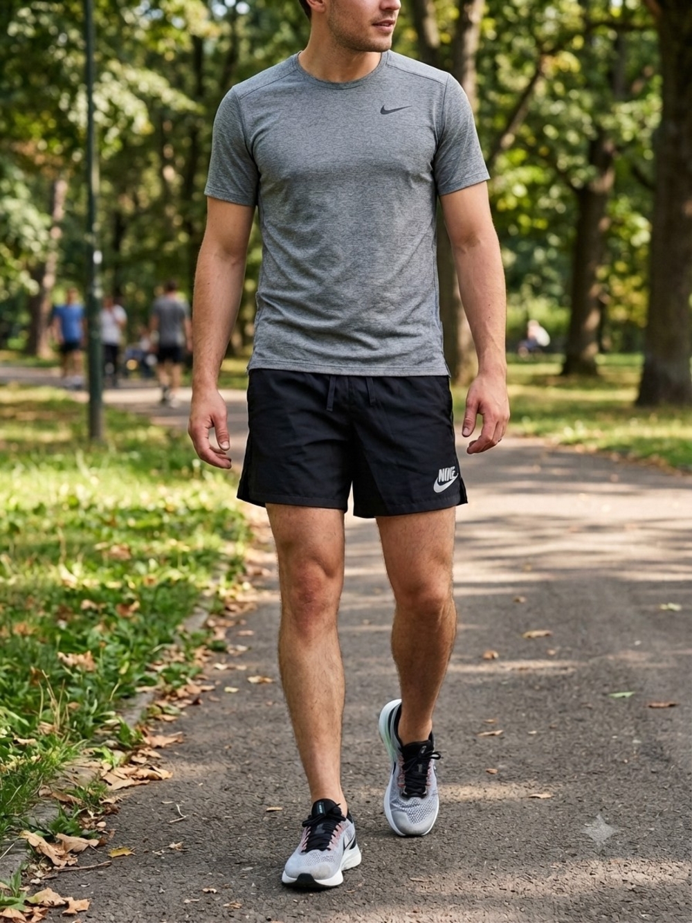 Nike Men’s Black Athletic Shorts